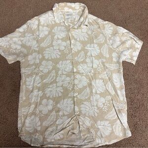 Cactus Man button up shirt size medium men’s